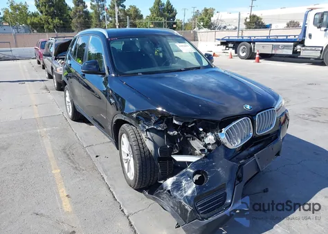 2016 BMW X3 xDrive28I from USA, damaged, VIN 5UXWX9C55G0D69627